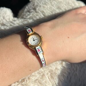 Vintage Swiss Made Quartz Peekaboo Watch